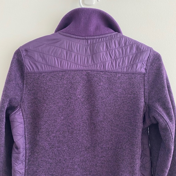 Denver Hayes T-Max Purple Zip-Up Sweater, Size S - Picture 7 of 12